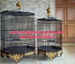Sangkar Burung Murai Ukir Persegi 8