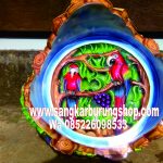 Tebok Love Bird 3D Ukiran Burung Lb