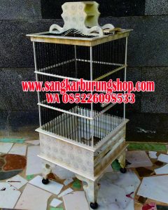 Sangkar Burung Pleci Mania Duco Jati Jepara