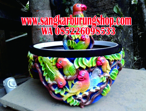 Tebok Lb Motif Burung Lb
