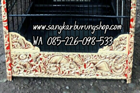 Sangkar Burung Ukir Kacer