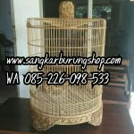 Perajin Sangkar Murai Ukir Jepara