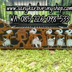Sangkar Ukir Wayang Kotak