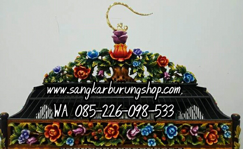 Sangkar Ukir Bunga