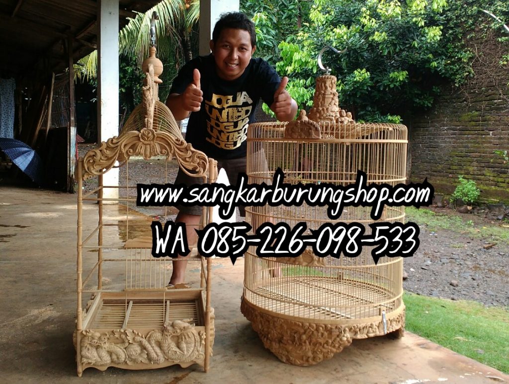 Sangkar Ukir Relief Cungkok