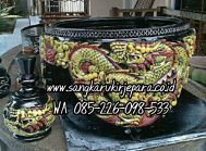 Tebok Lovebird Ukir Naga