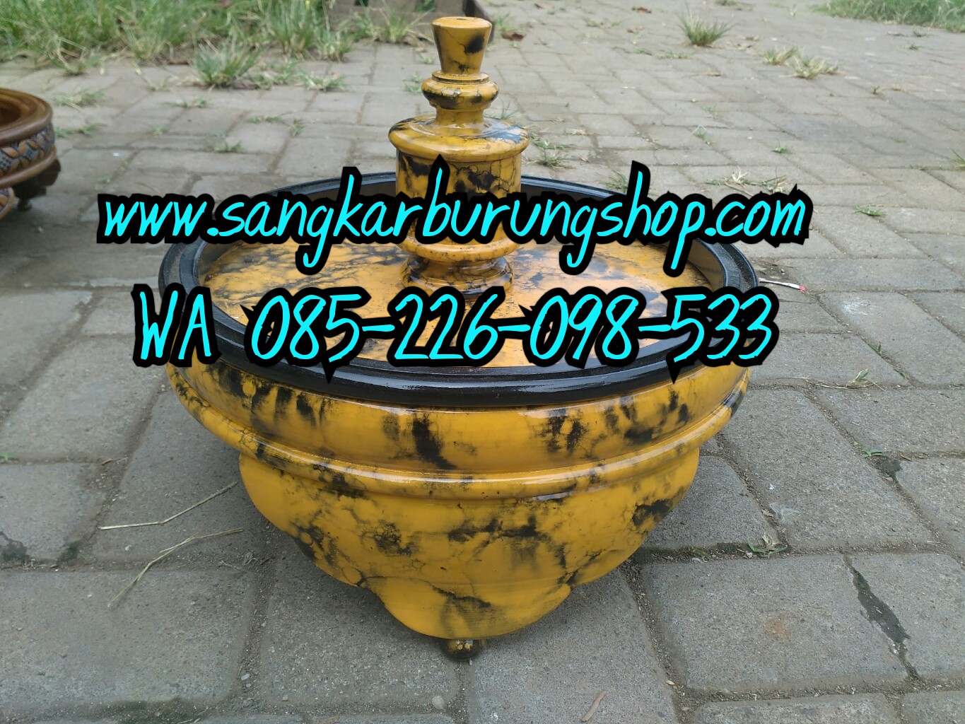 Tebok Lovebird Cincin Airbrush