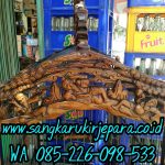 Sangkar Kotak Ukir Dewa Mabuk