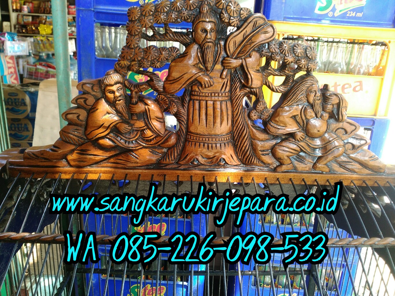 Sangkar Ukir Dewa Mabuk