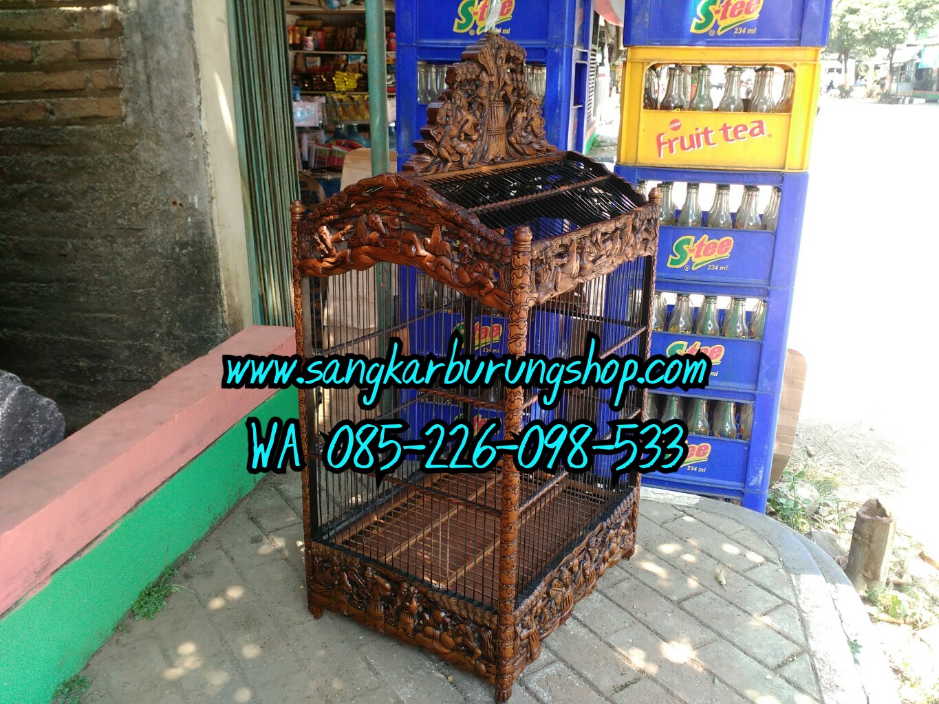 Sangkar Burung Ukir Kacer Dewa