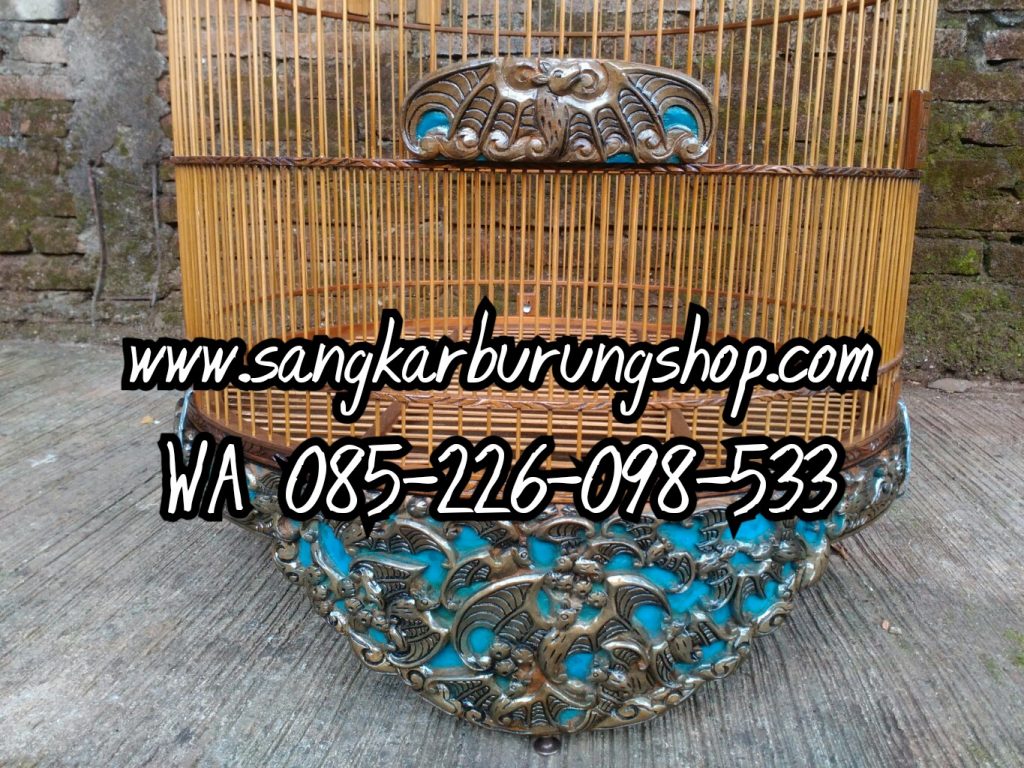 Sangkar Murai Ukir 3D