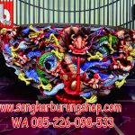 Sangkar Ukir Murai Relief Naga