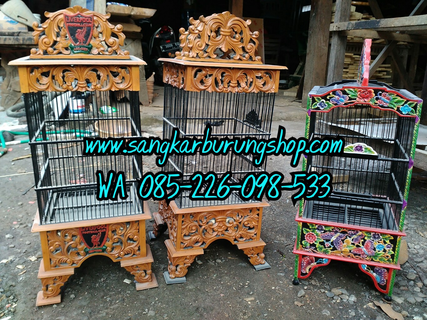 Sangkar Pleci Ukir Jepara