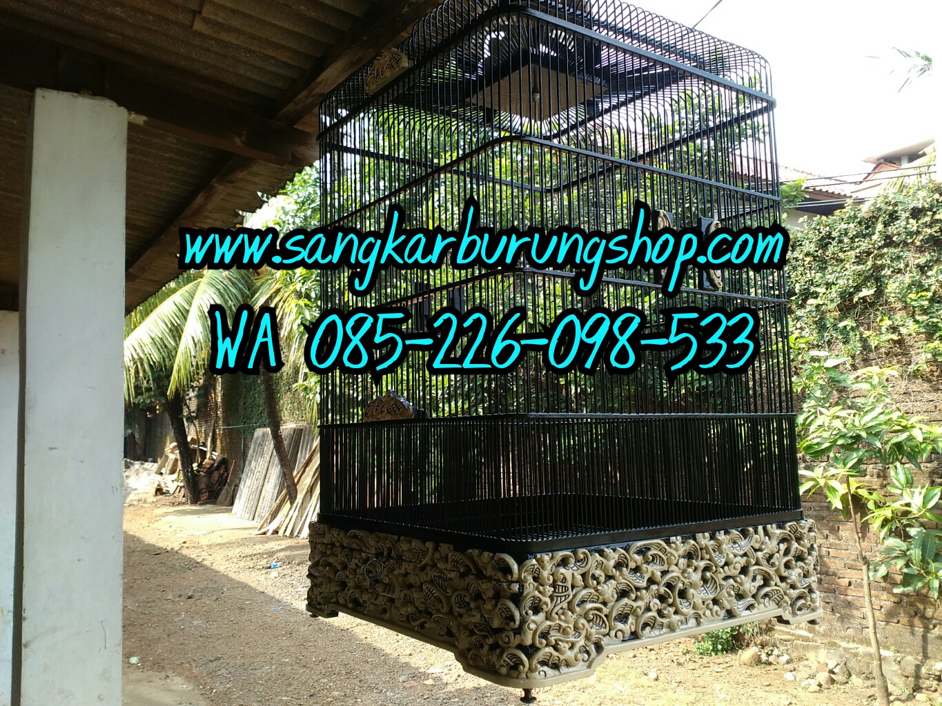 Sangkar Burung Ukir Cucak Ijo