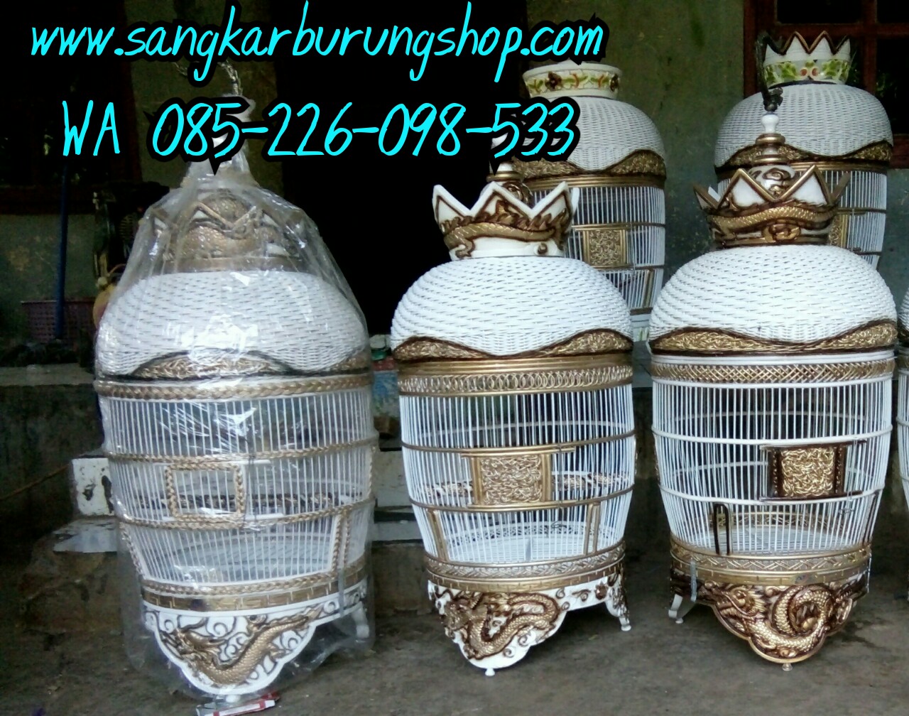 Sangkar Burung Perkutut Ukir