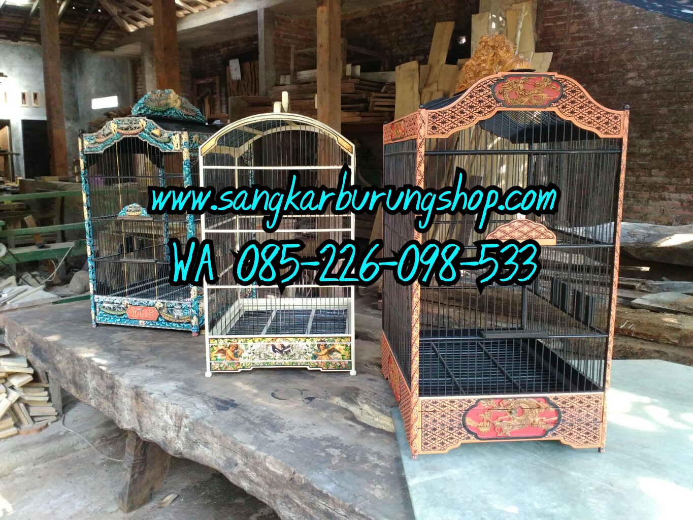 Sangkar Burung Ukir Jepara