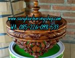 Tebok Lovebird Ukir Jepara