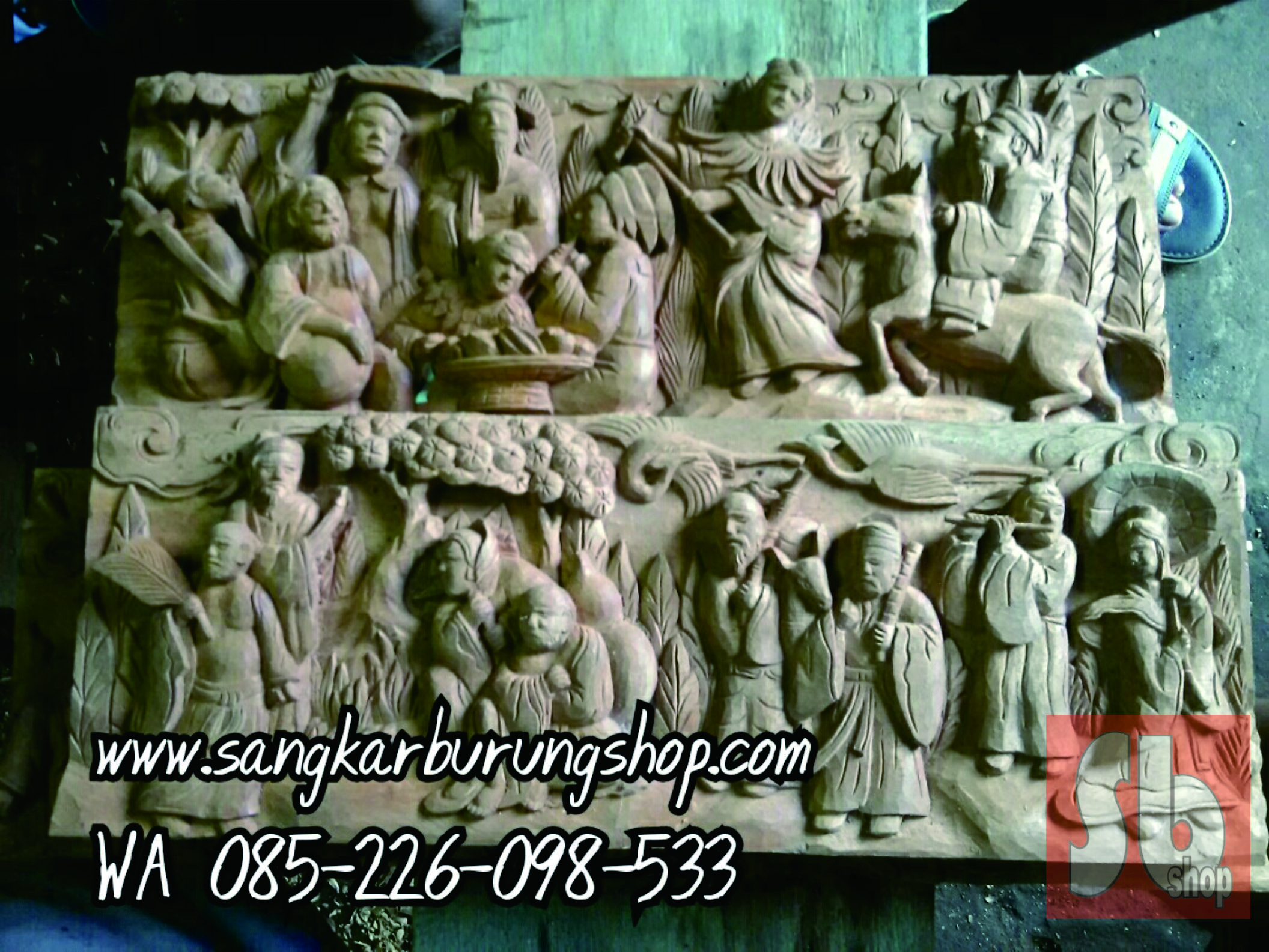 Sangkar Ukir Dewa VS Naga