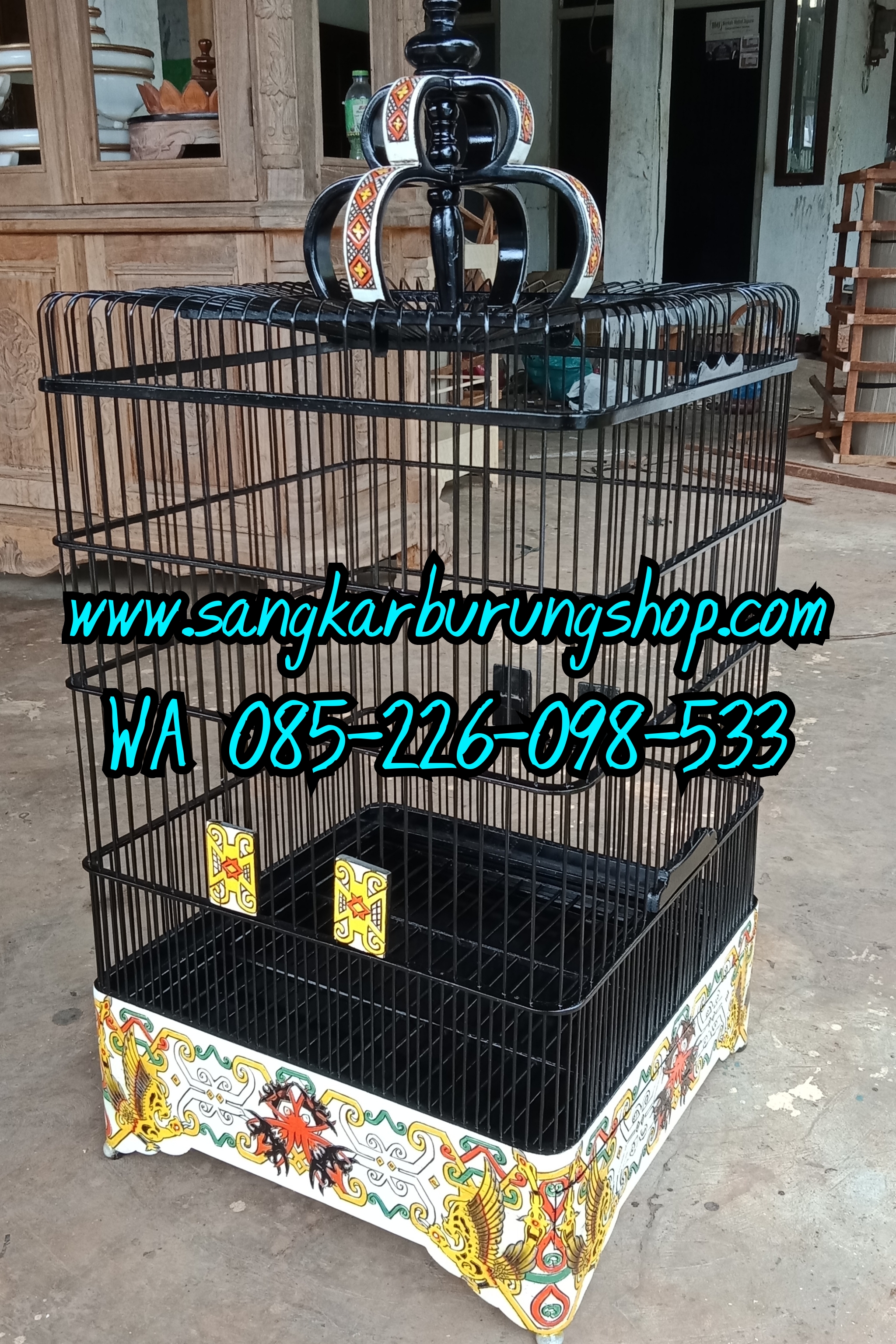 Jual Sangkar Oval Tanpa Tiang