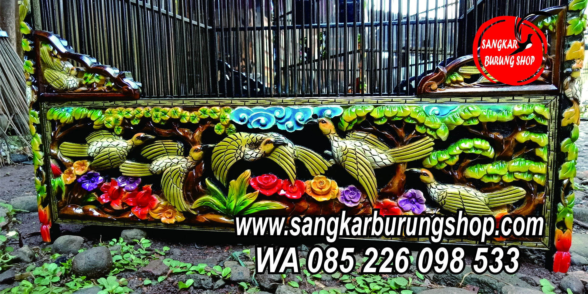 Sangkar Ukir Relief