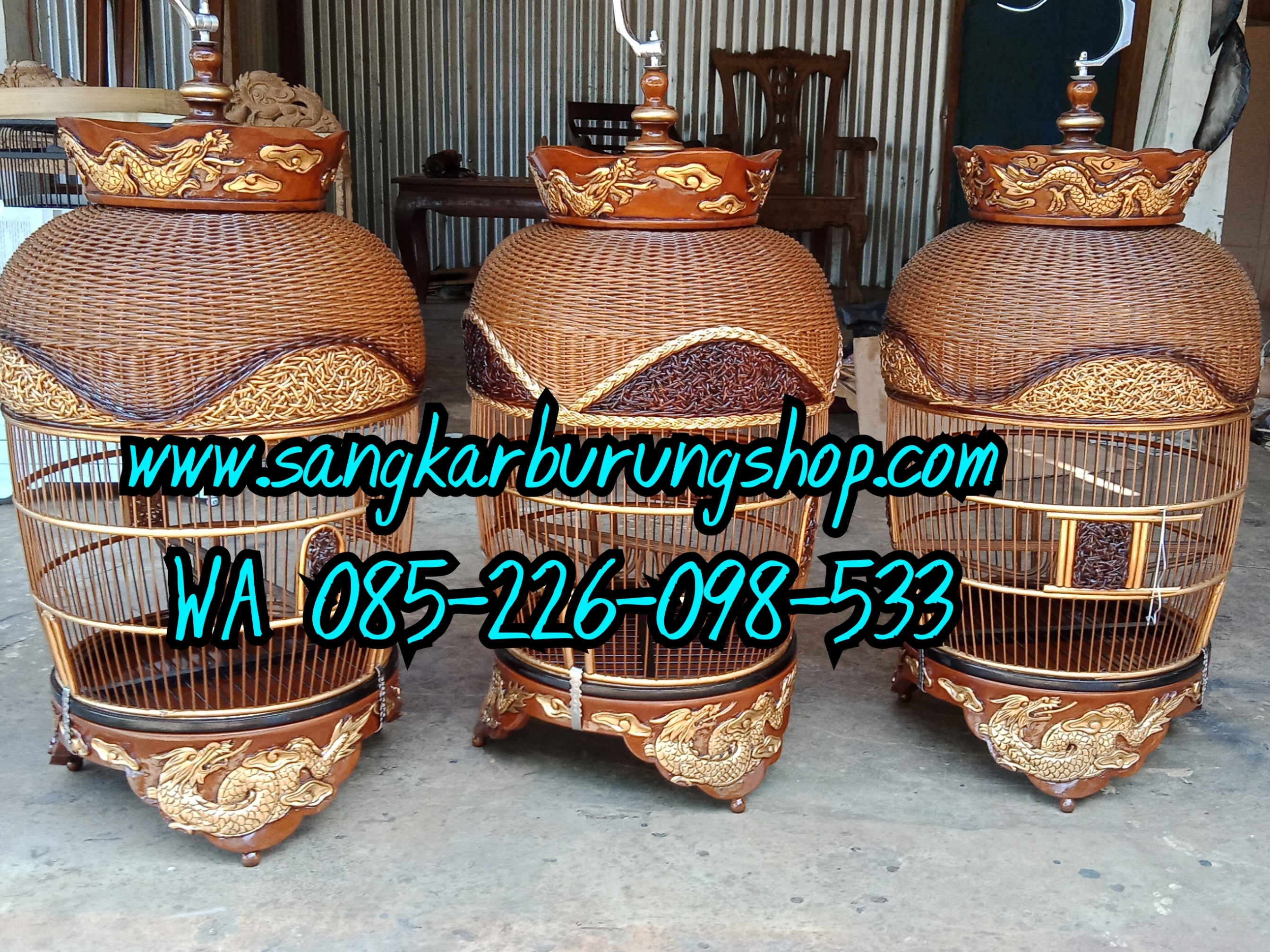 Jual Sangkar Perkutut Rotan