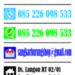 Kontak Sangkar Burung Shop