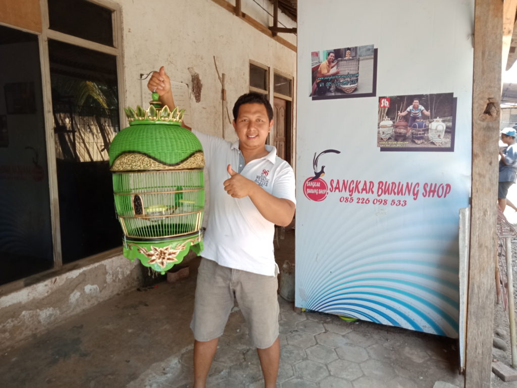 Jual Sangkar Perkutut Rotan