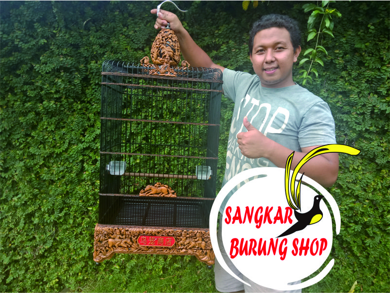 Jual Sangkar Ukir Cucak Ijo