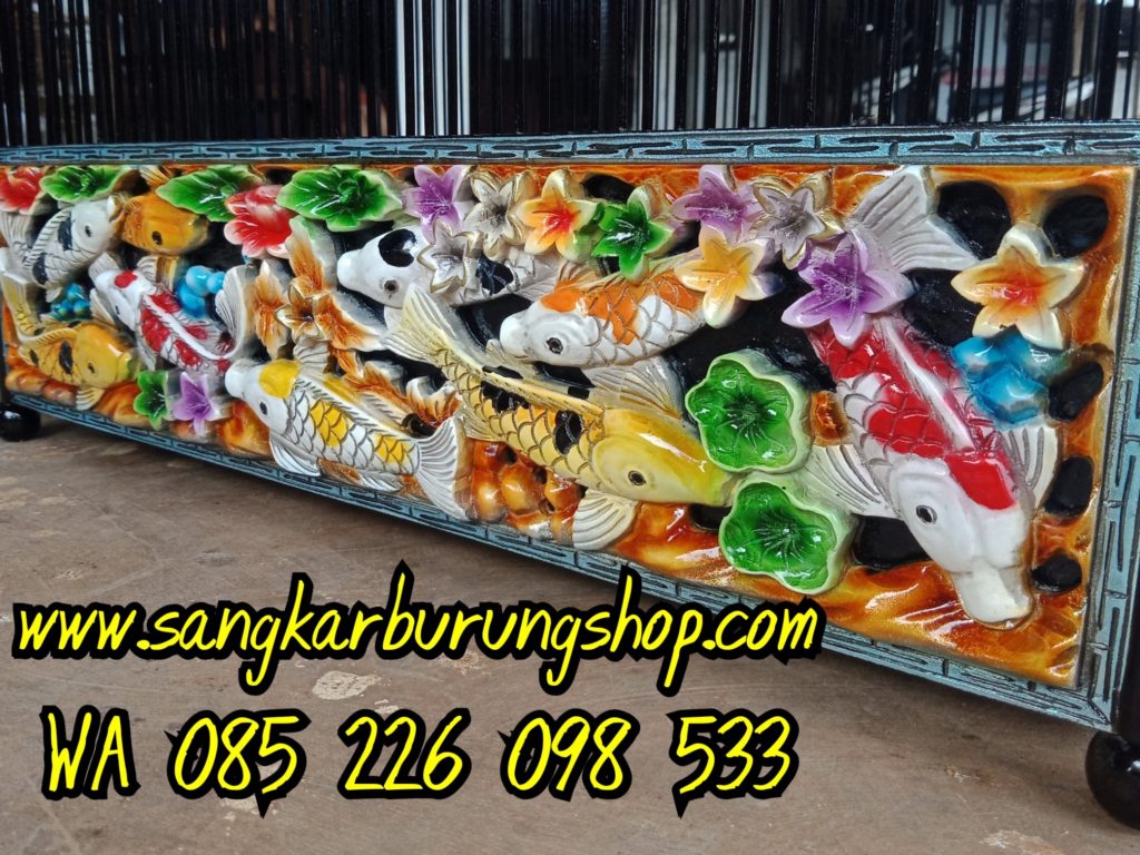 Sangkar Ukir Ikan Koi