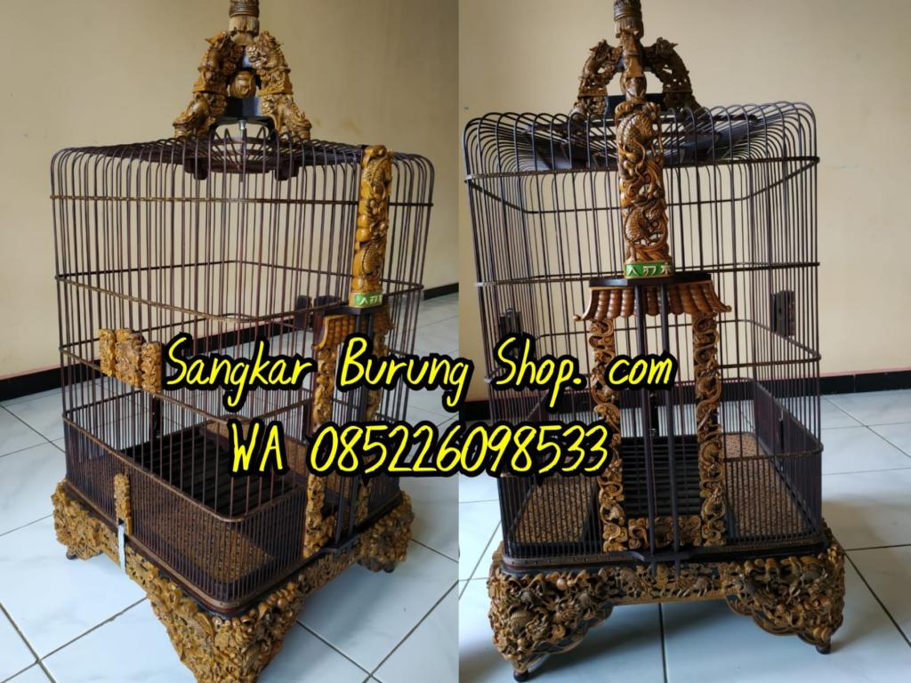 sangkar cungkok anis oval tanpa tiang
