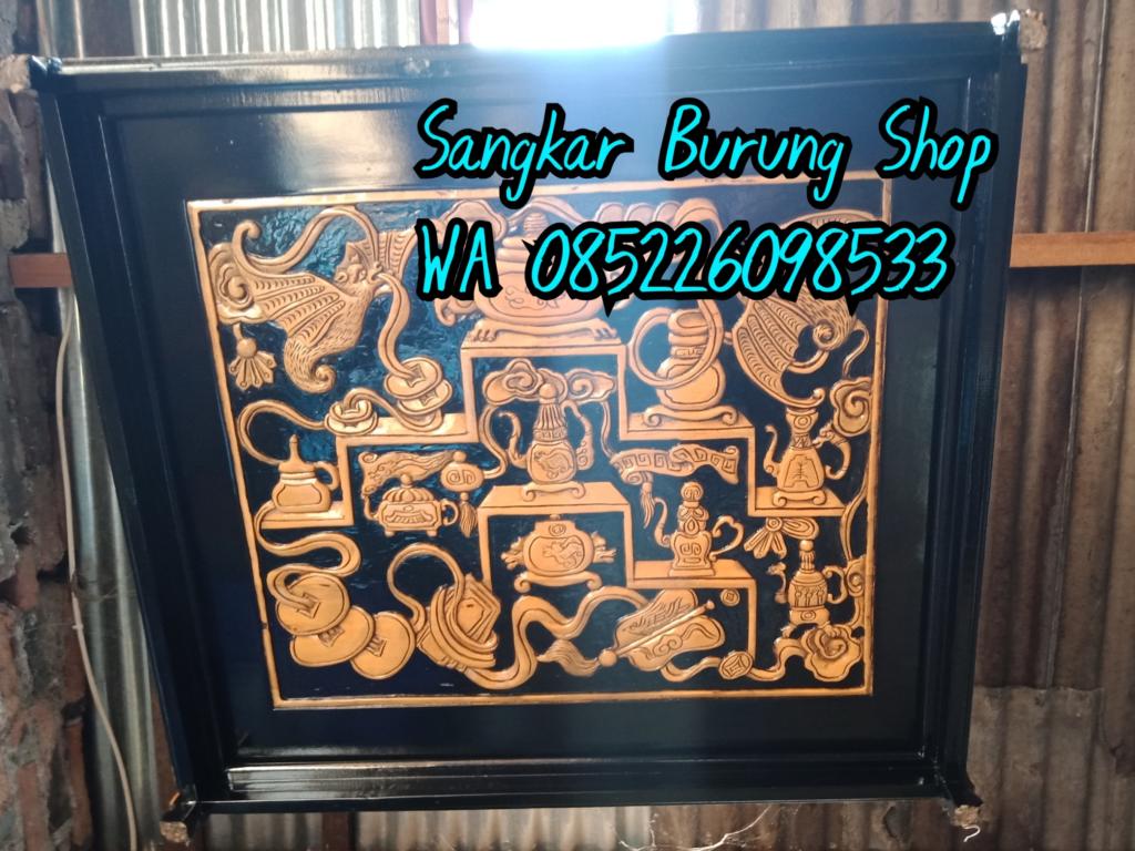 Sangkar Ukir Cungkok Teko