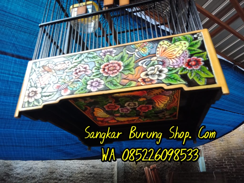 Sangkar Ukir Kupu Kupu