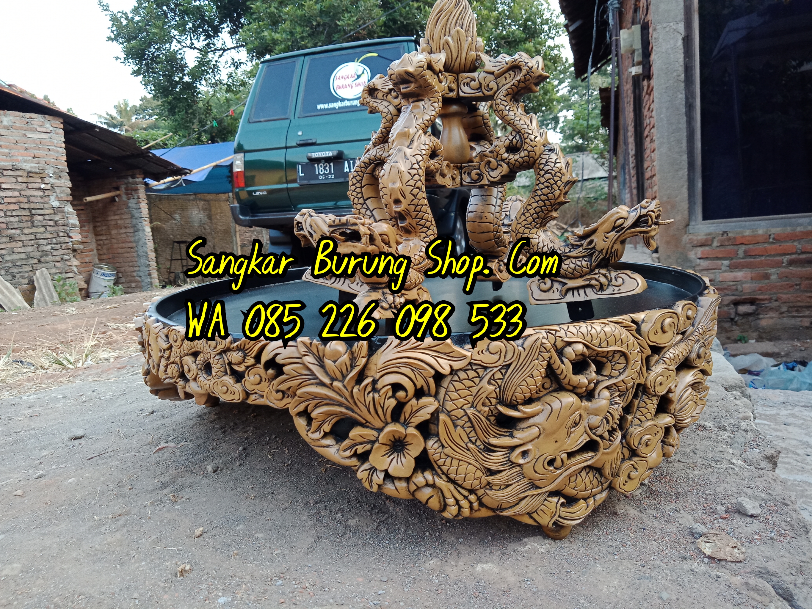 Sangkar Murai Ukir Naga