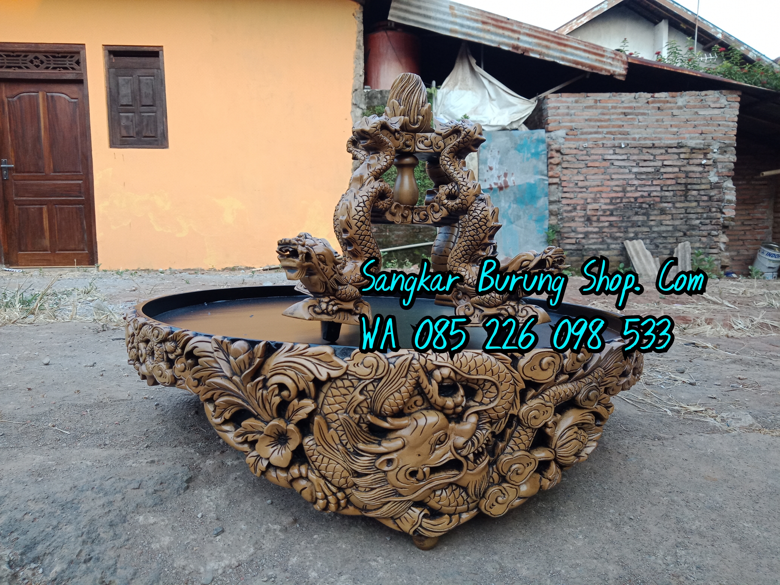 Sangkar Murai Ukir Naga