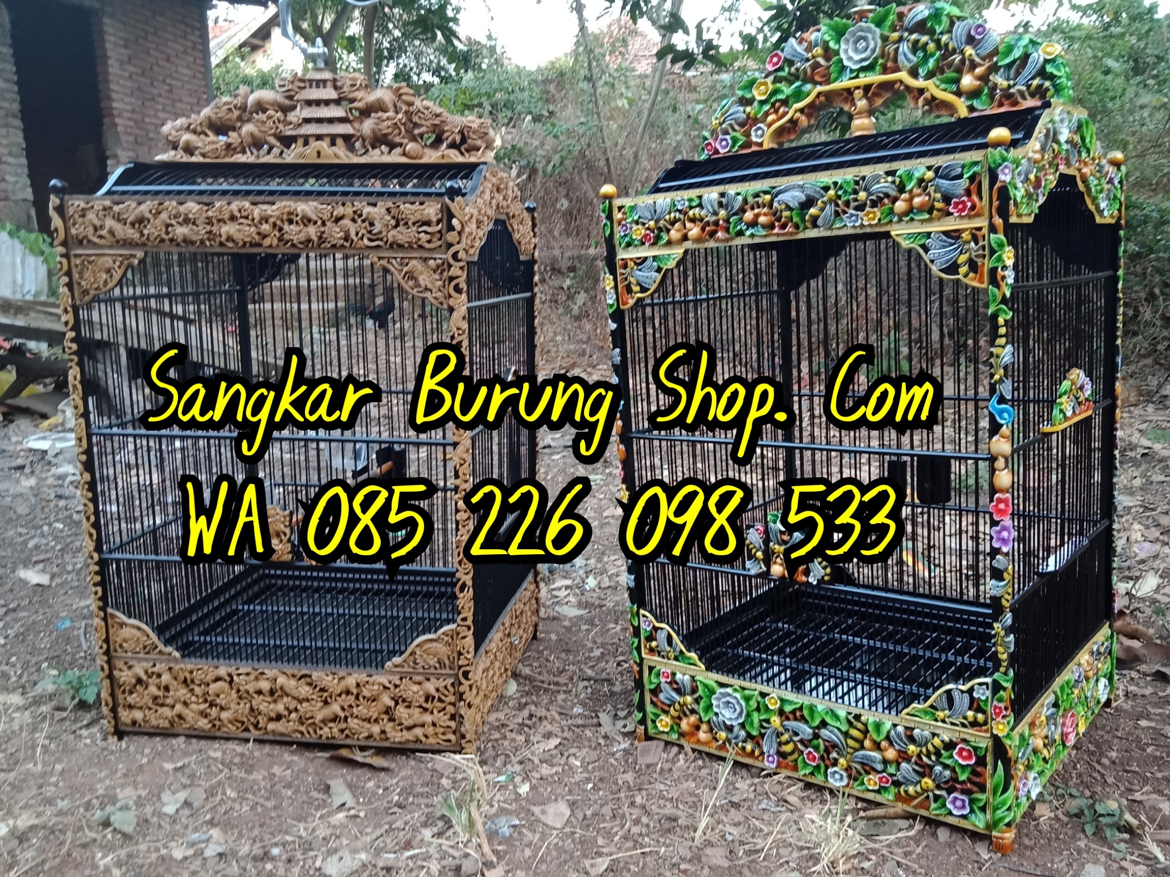 Pengrajin Sangkar Cungkok Di Jepara