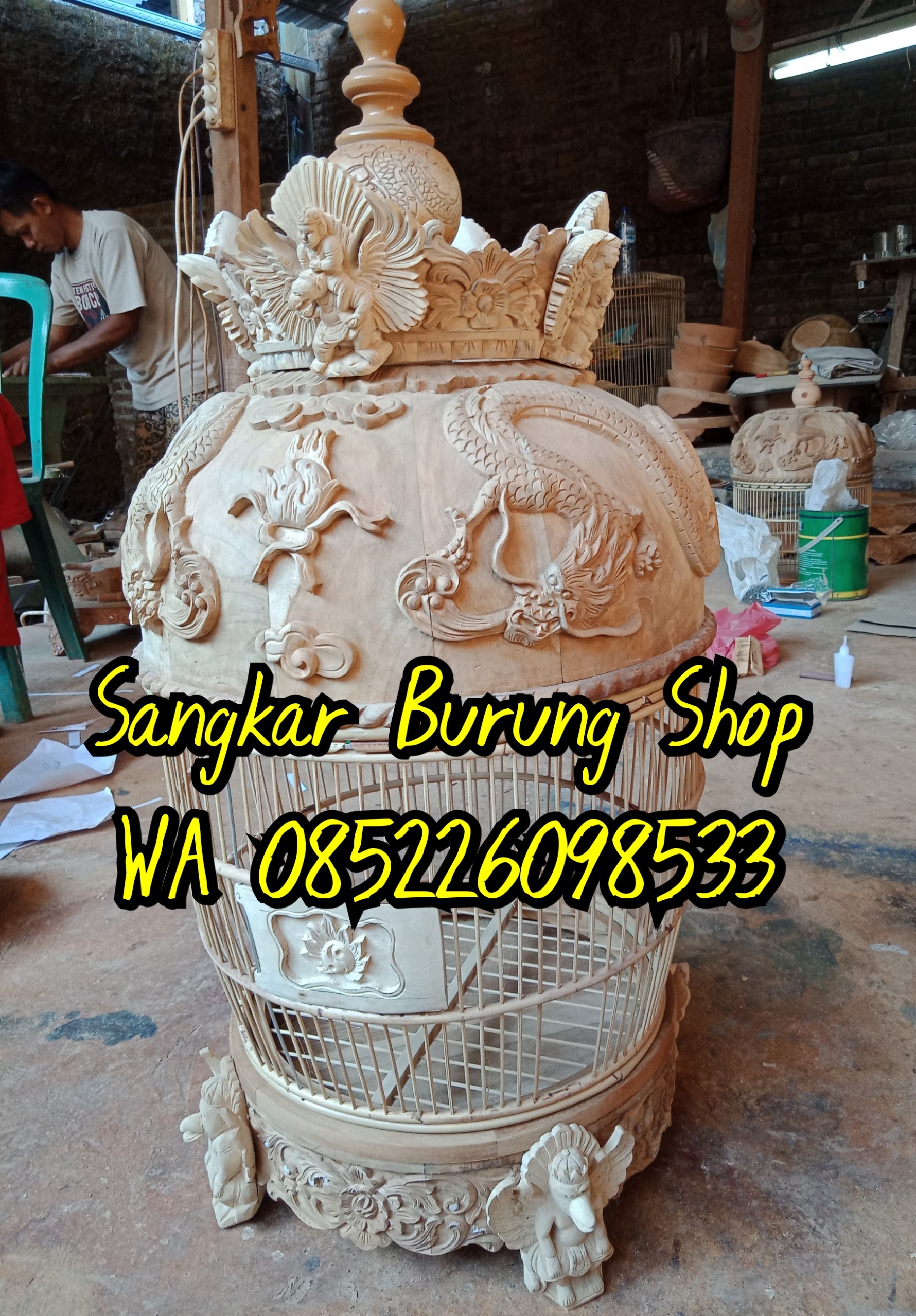 Sangkar perkutut mahkota terbaru