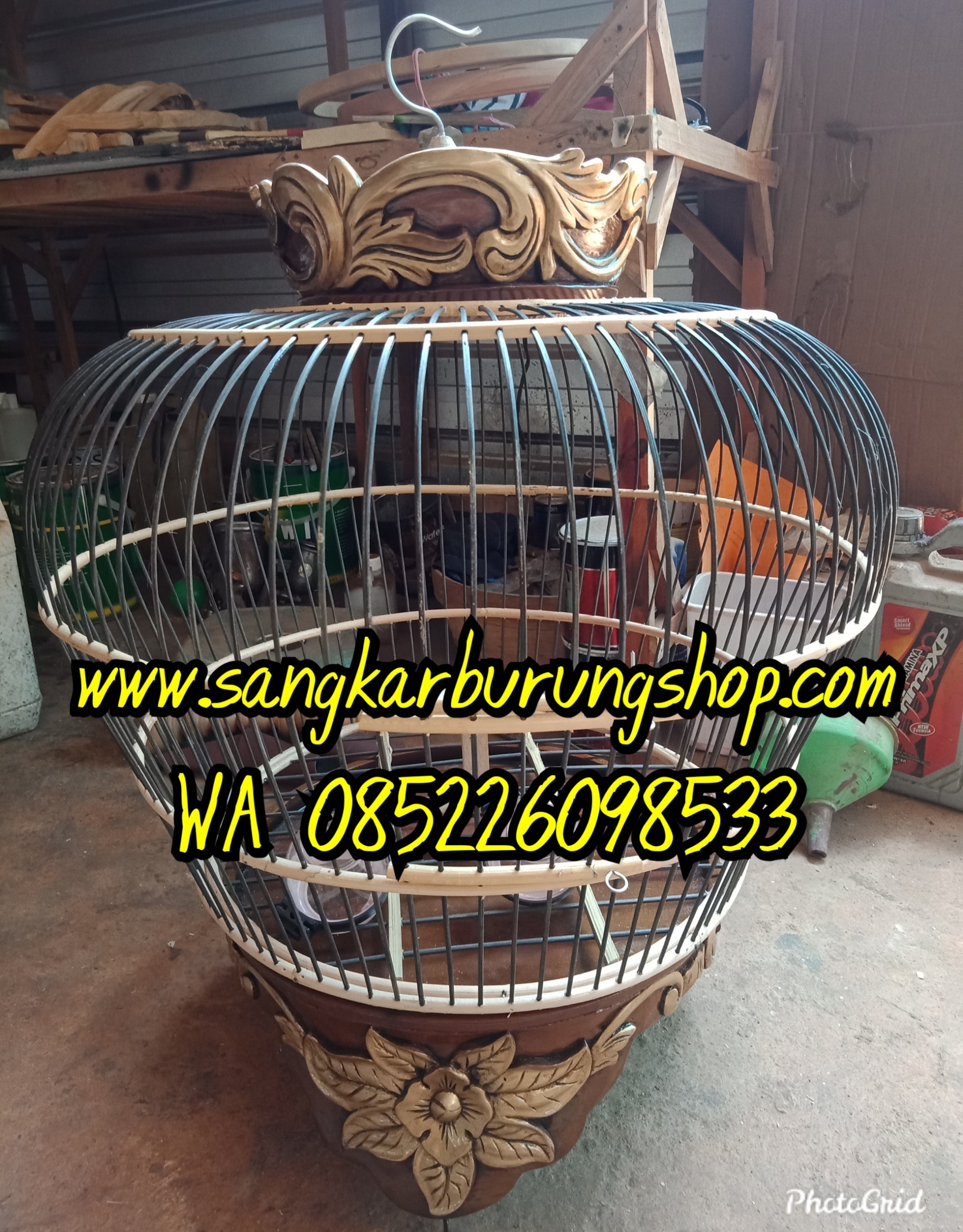 Jual Sangkar Derkuku Ukir Jepara