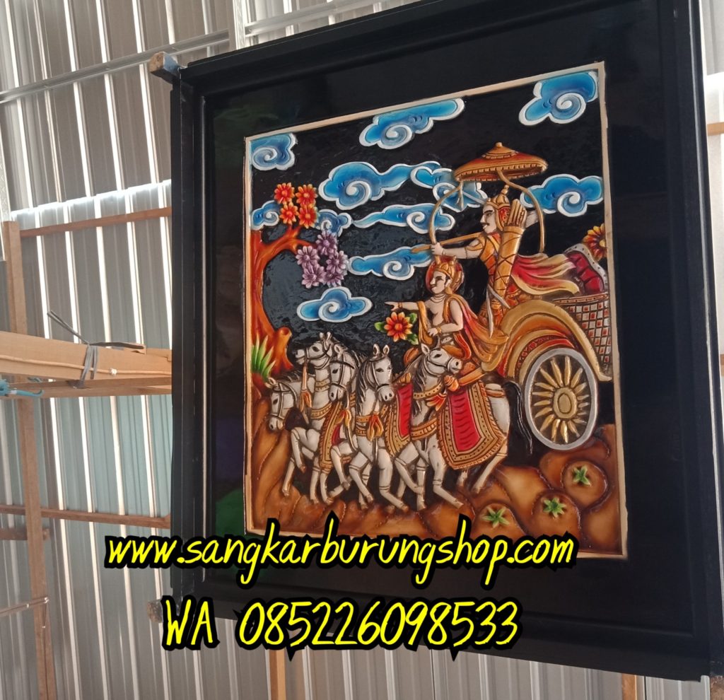 Sangkar Ukir kreta mahabharata