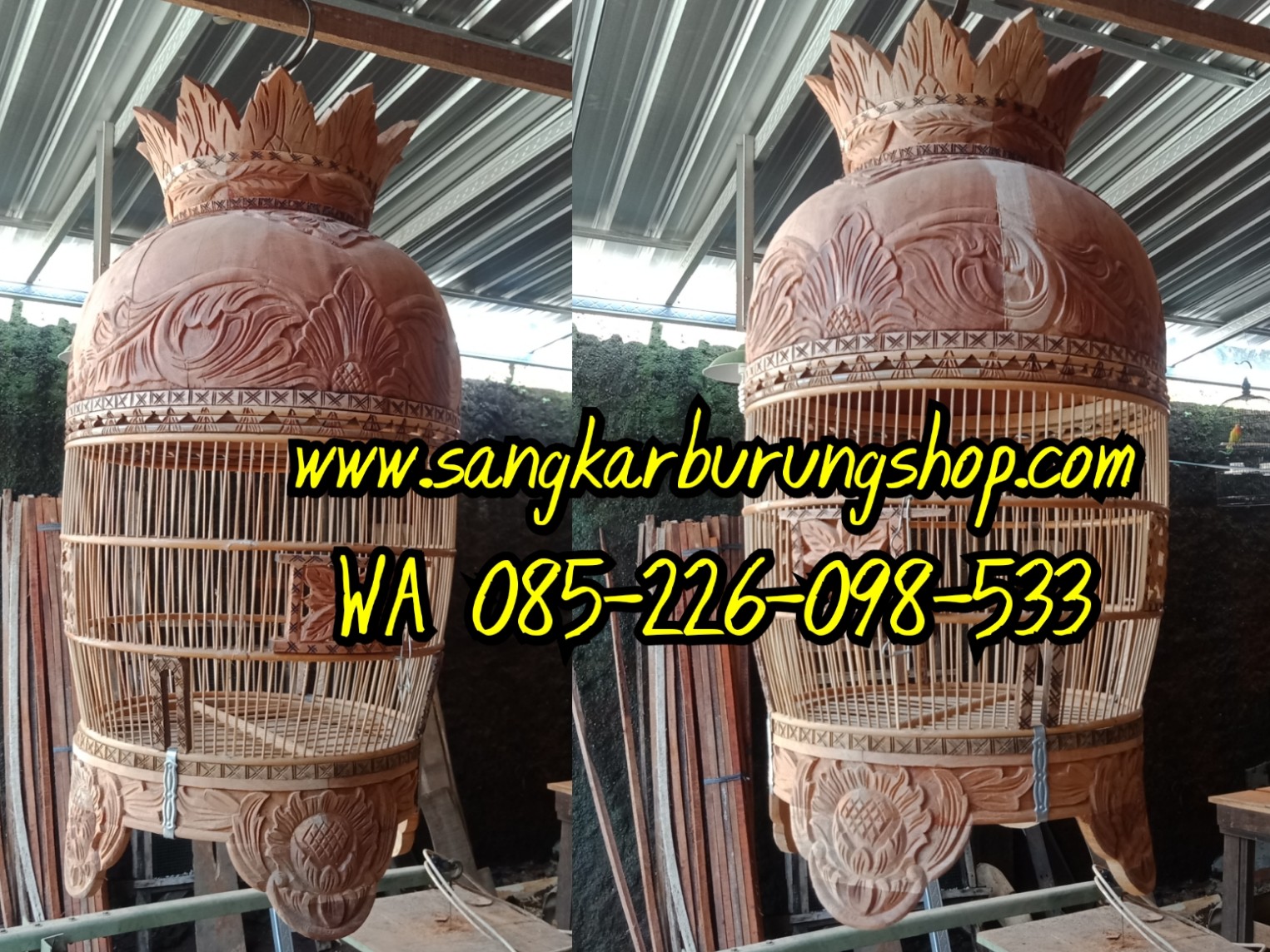 Pengrajin Sangkar Perkutut