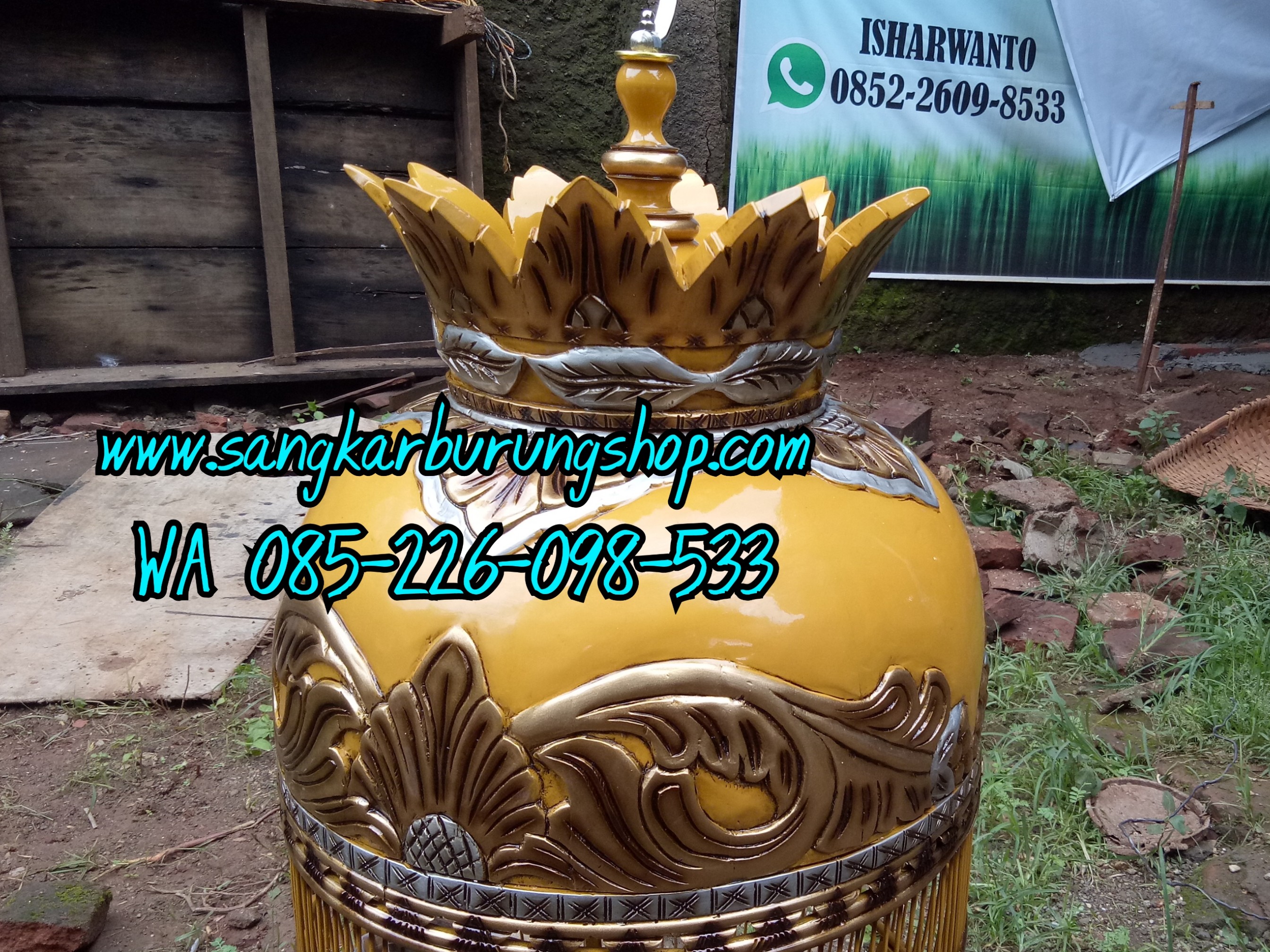 Jual sangkar ukir jepara