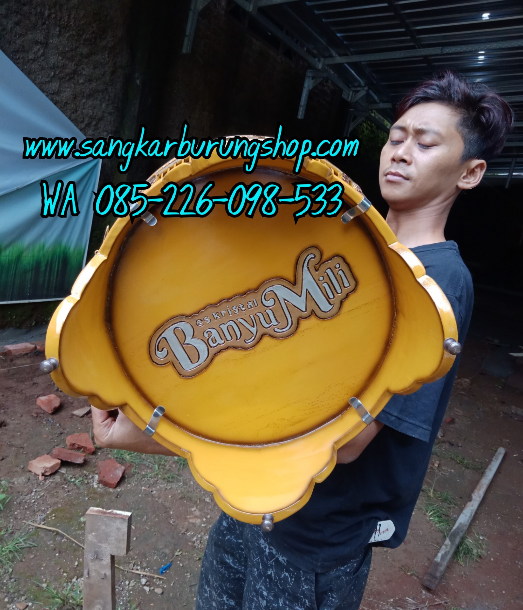Jual sangkar perkutut ukir kayu jati jepara
