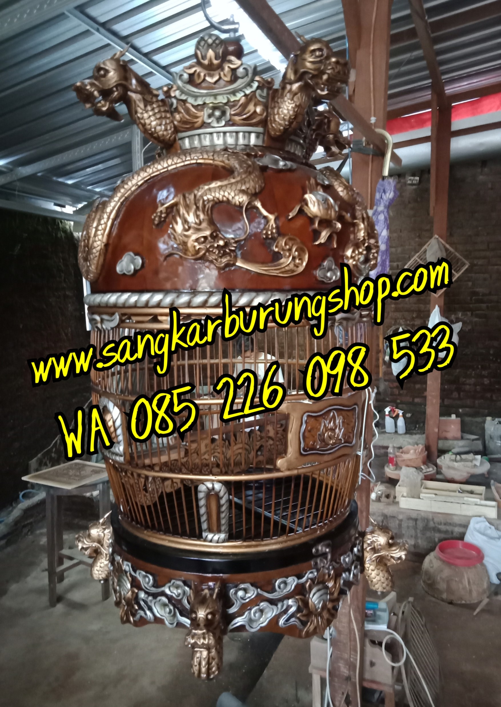 Sangkar Perkutut Mahkota Termahal