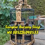 Sangkar Ukir Anis Merah
