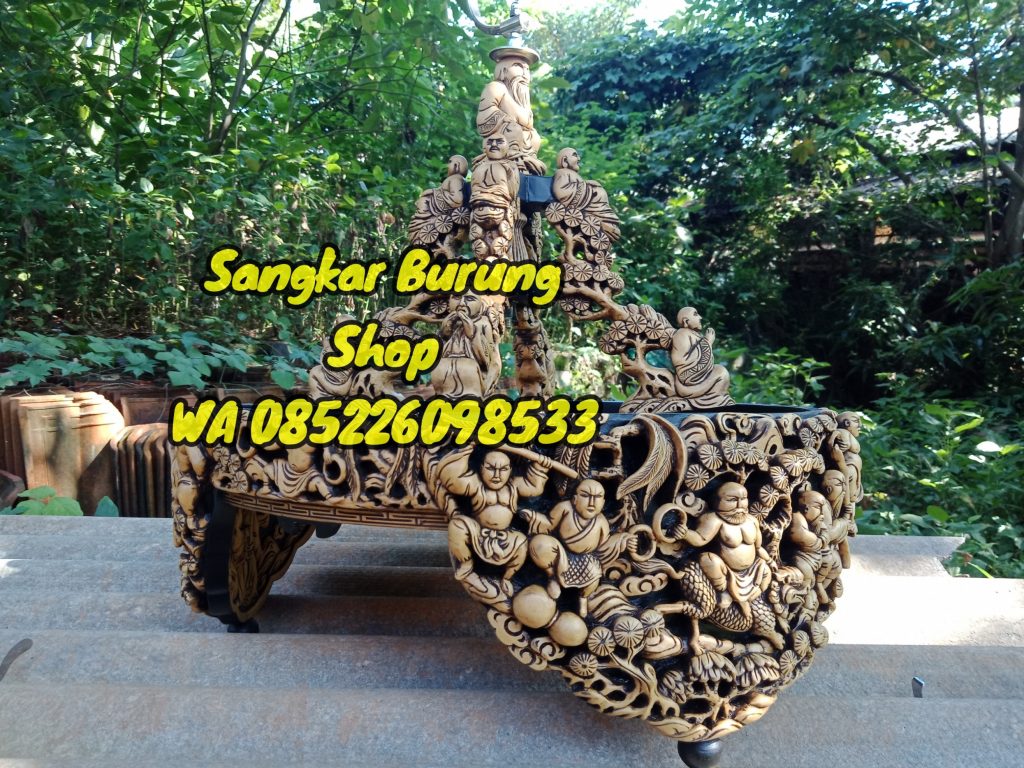 Jual Sangkar Ukir Anis Merah