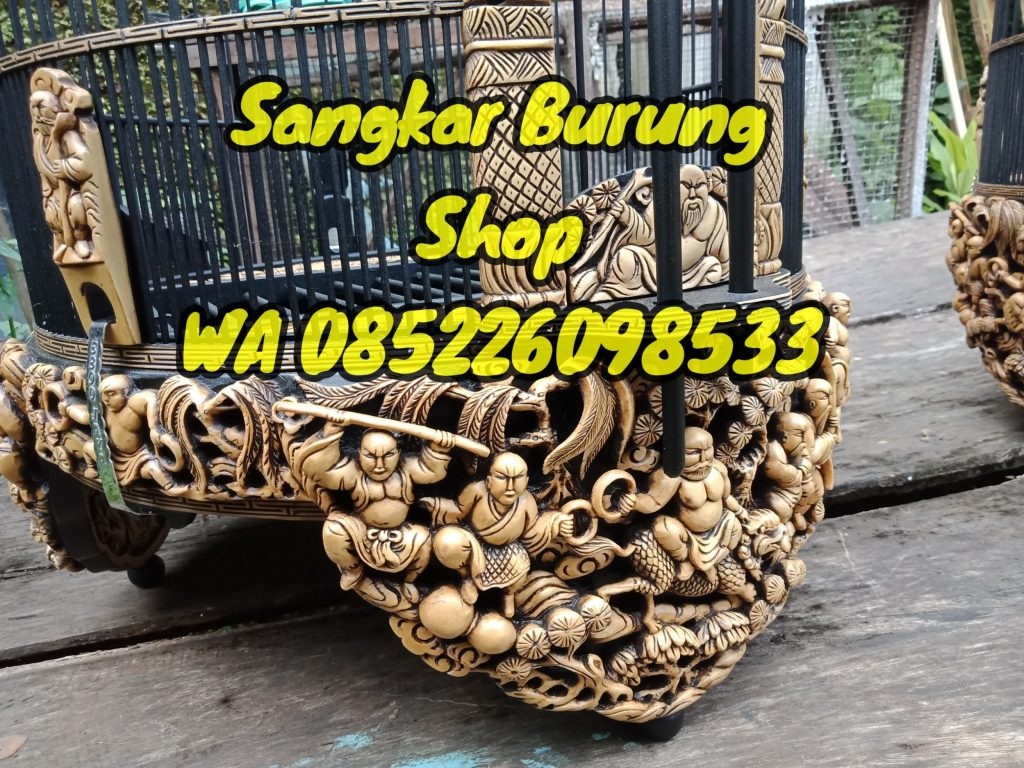 Sangkar Anis Ukir Cungkok