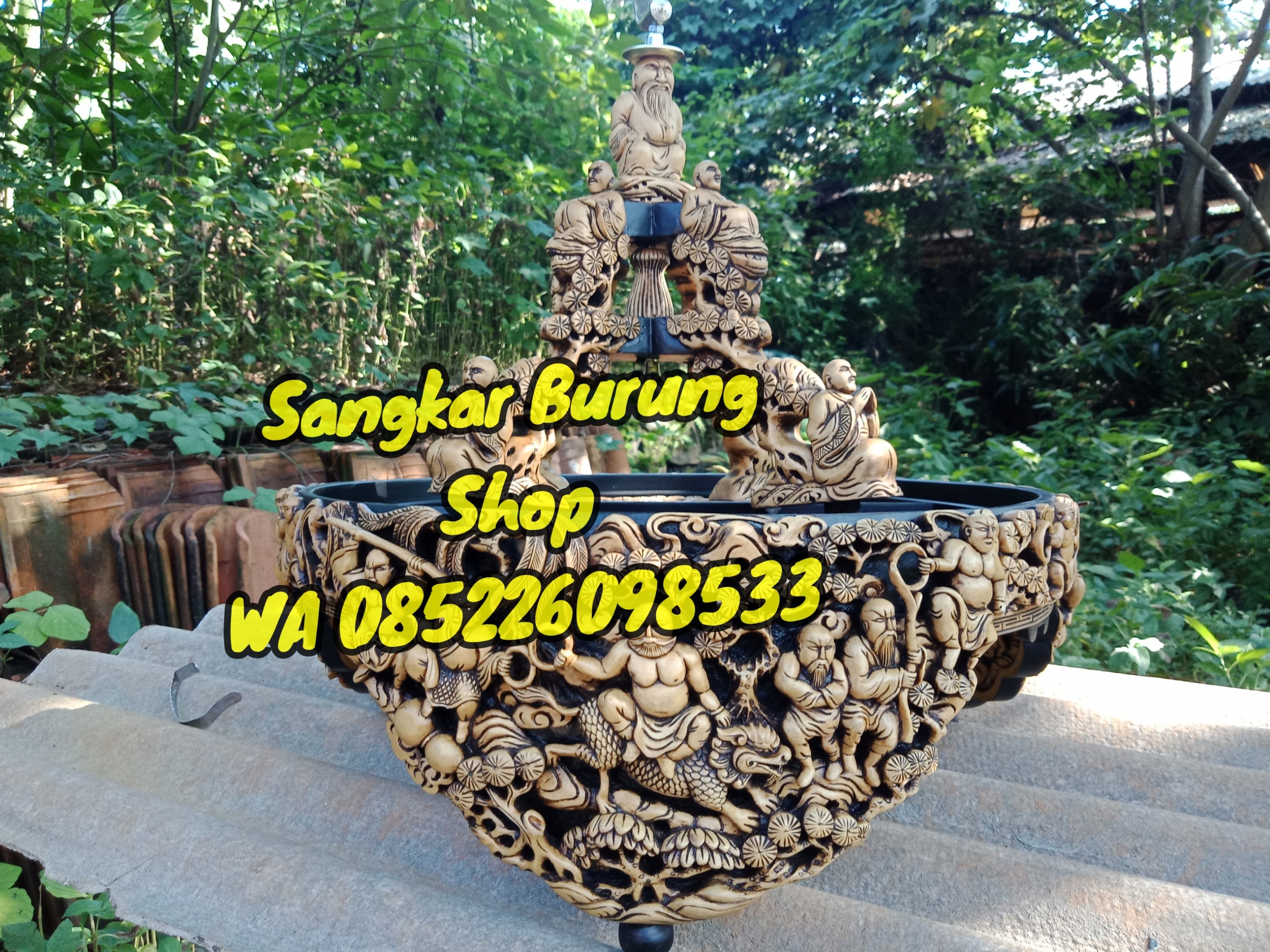 Sangkar Ukir Anis Merah