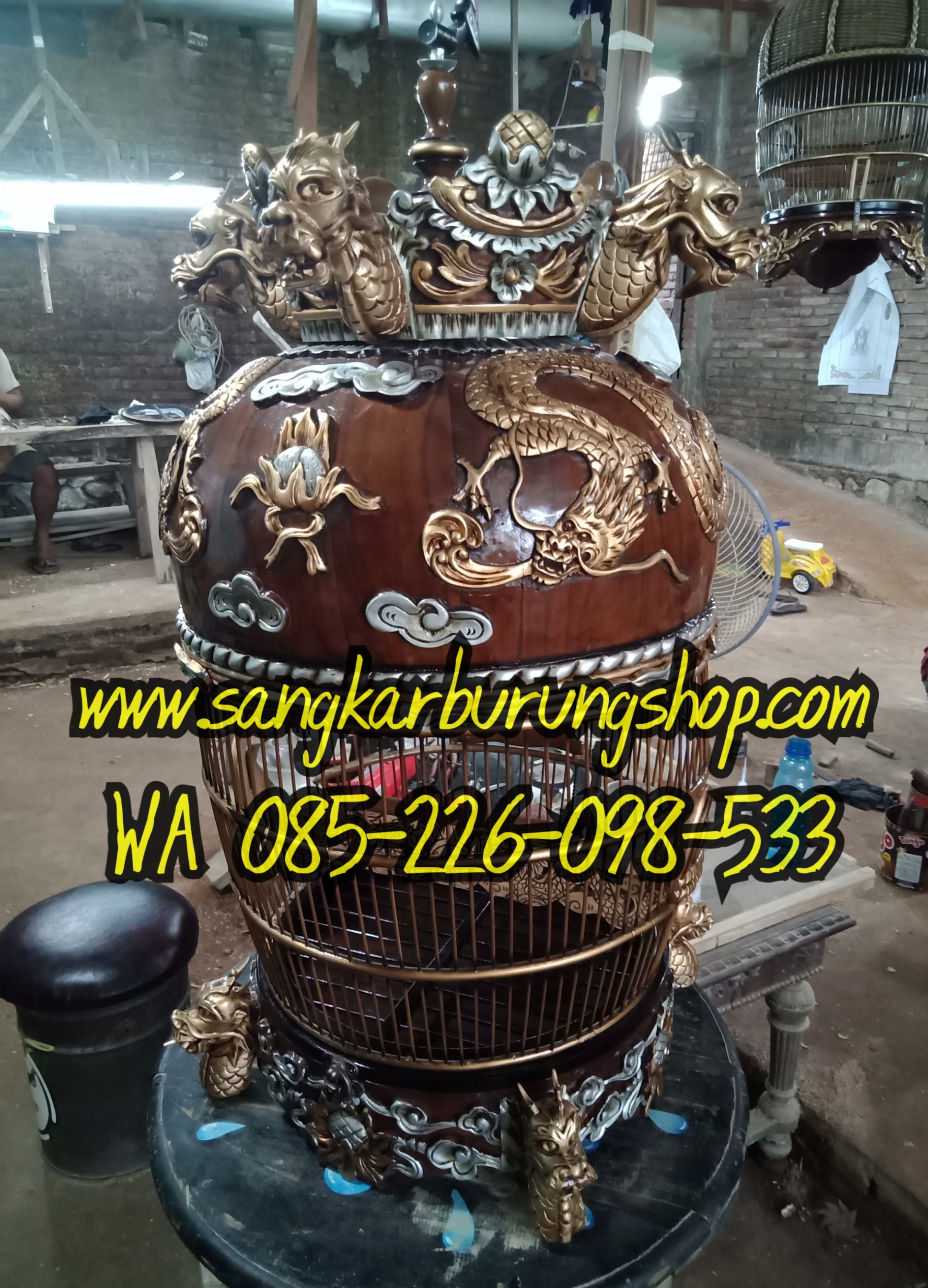 Pengrajin Sangkar Perkutut Jepara