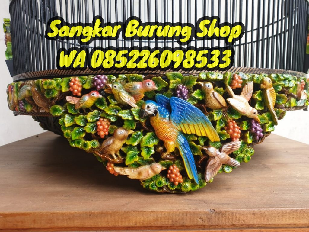 Sangkar Murai Ukir Burung