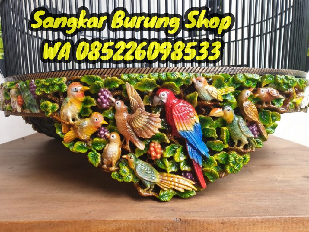 Sangkar Murai Ukir Cungkok