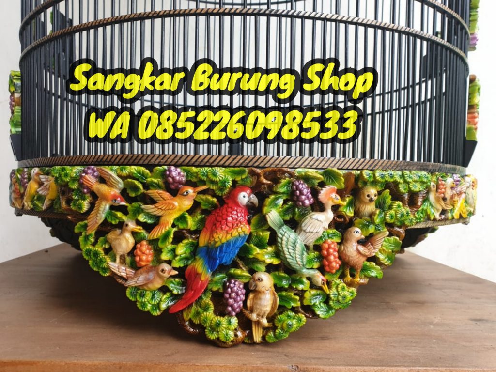 Sangkar Murai Ukir Cungkok